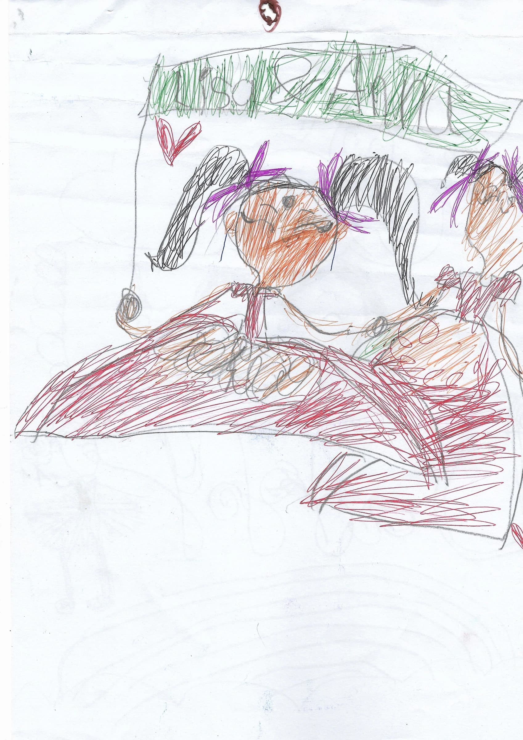 A scanned artwork by Mayukha.