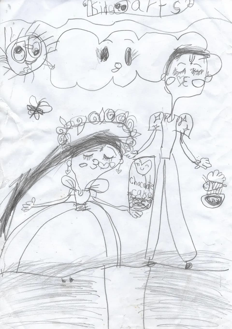 A scanned artwork by Mayukha.