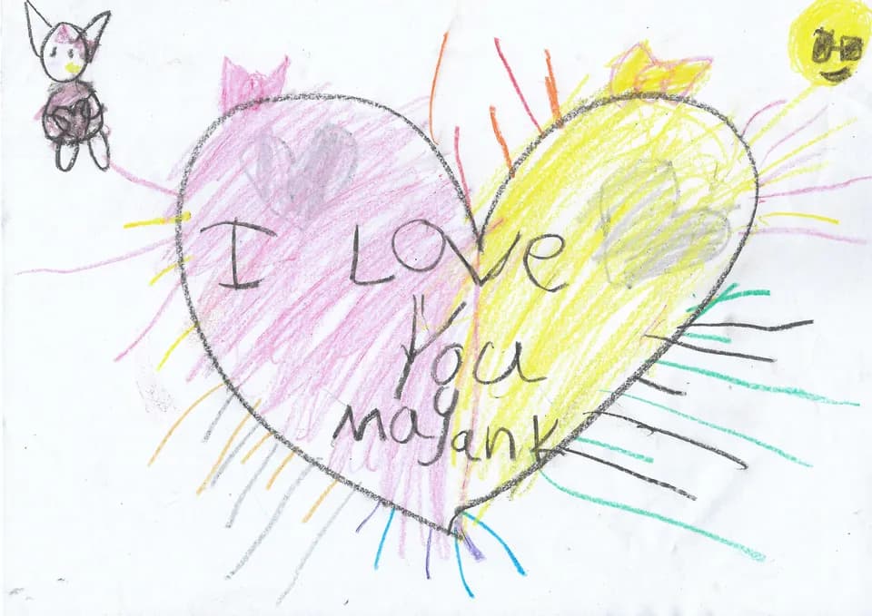 A scanned artwork by Mayukha.