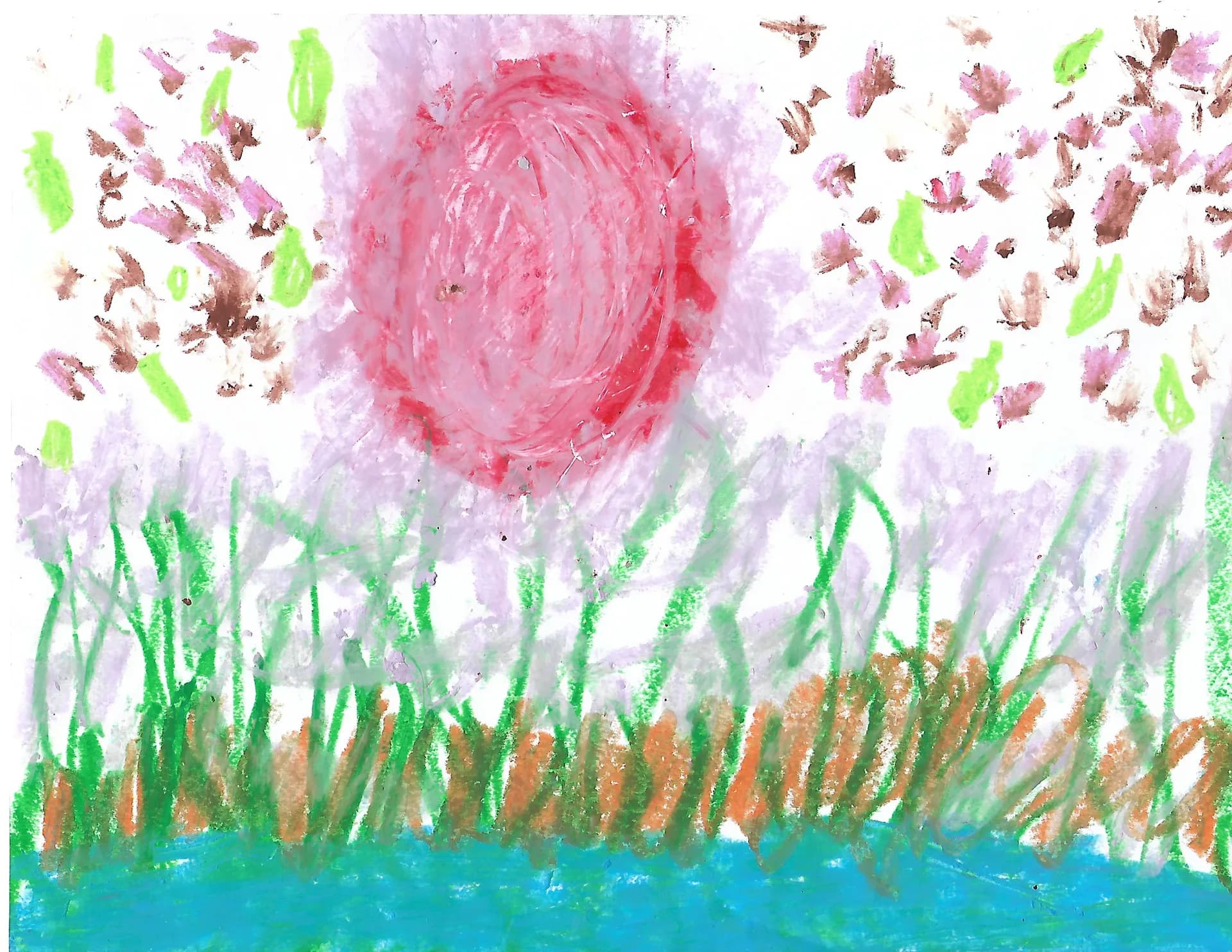 A scanned artwork by Mayukha.