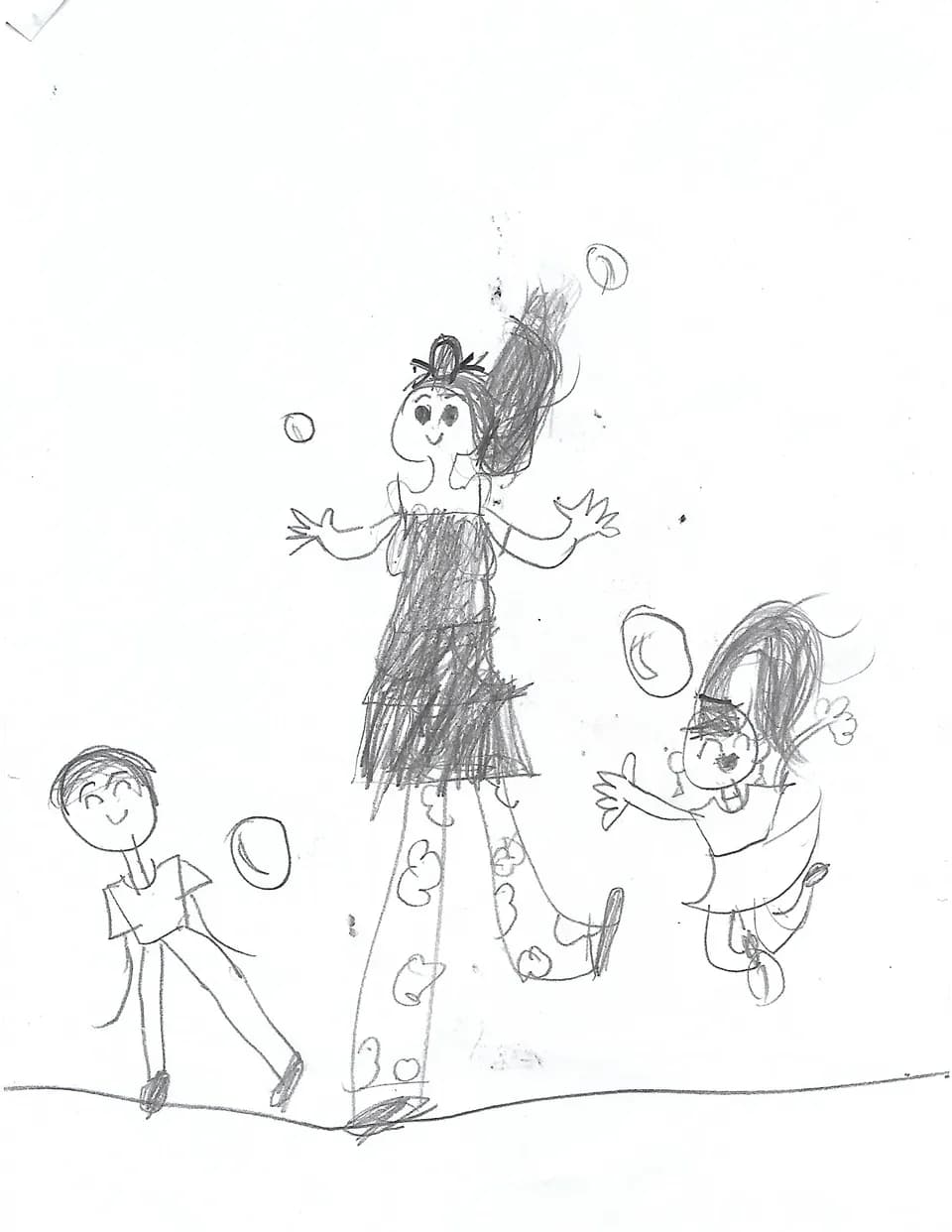 A scanned artwork by Mayukha.