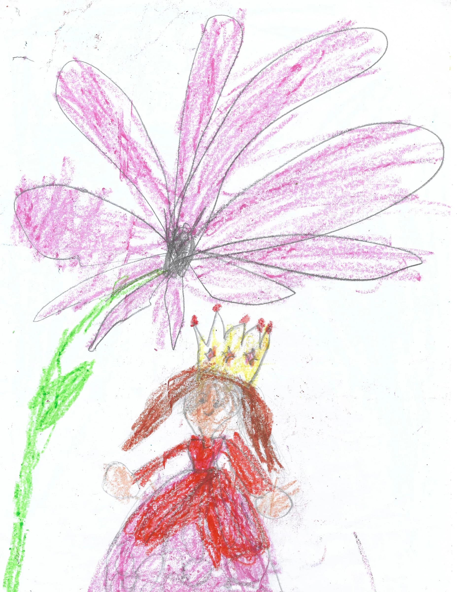 A scanned artwork by Mayukha.