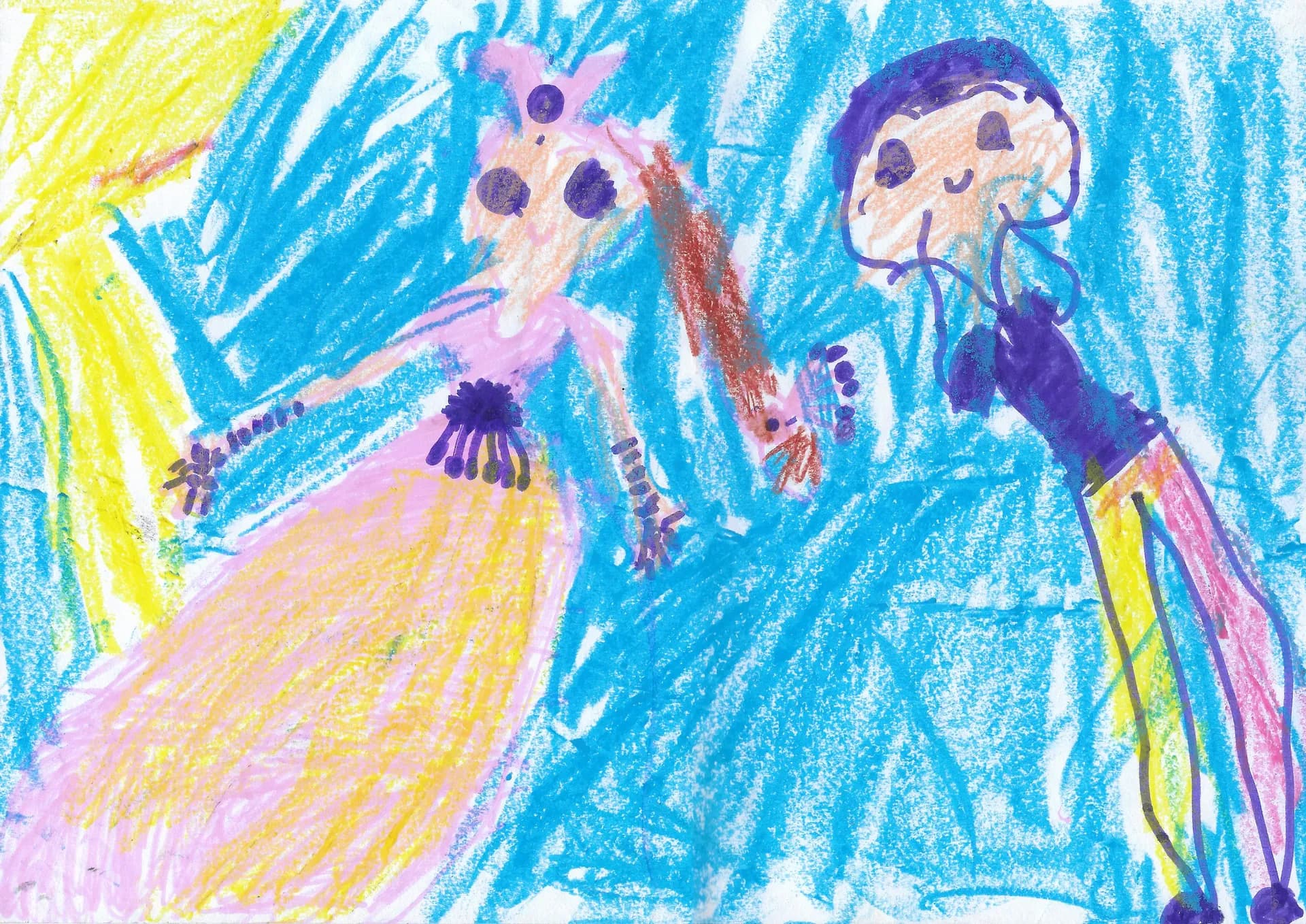 A scanned artwork by Mayukha.