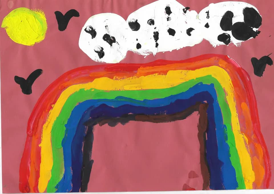 A scanned artwork by Mayank.